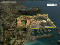 Terre-plein de Fontvieille dans les années soixante et soixante-dix (+5%) 